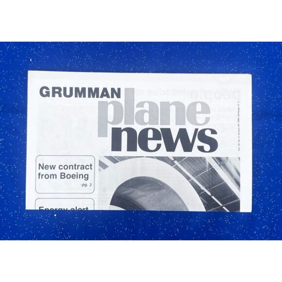 Grumman Plane News, Vol 39 #2, January 25, 1980 New Contract from Boeing Issue - Picture 3 of 6